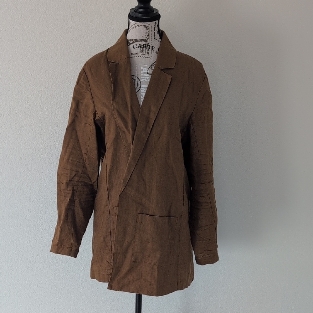 Eileen Fisher Women's Tan Lightweight Jacket